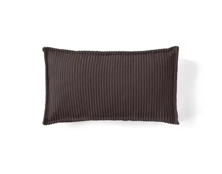 Coussin en velours côtelé 32x57 cm Stella