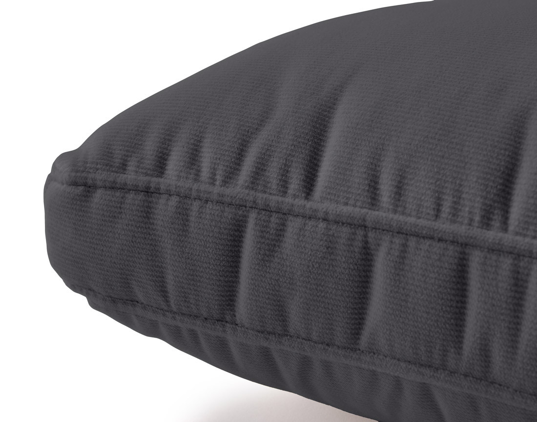 Coussin en velours 30x50 cm Anna