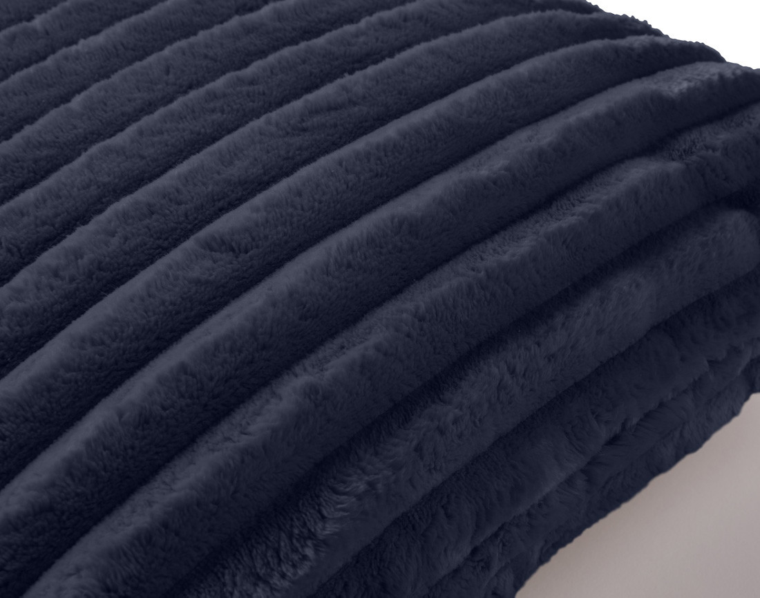 Coussin en velours côtelé grosses côtes 40x40 cm Colombine