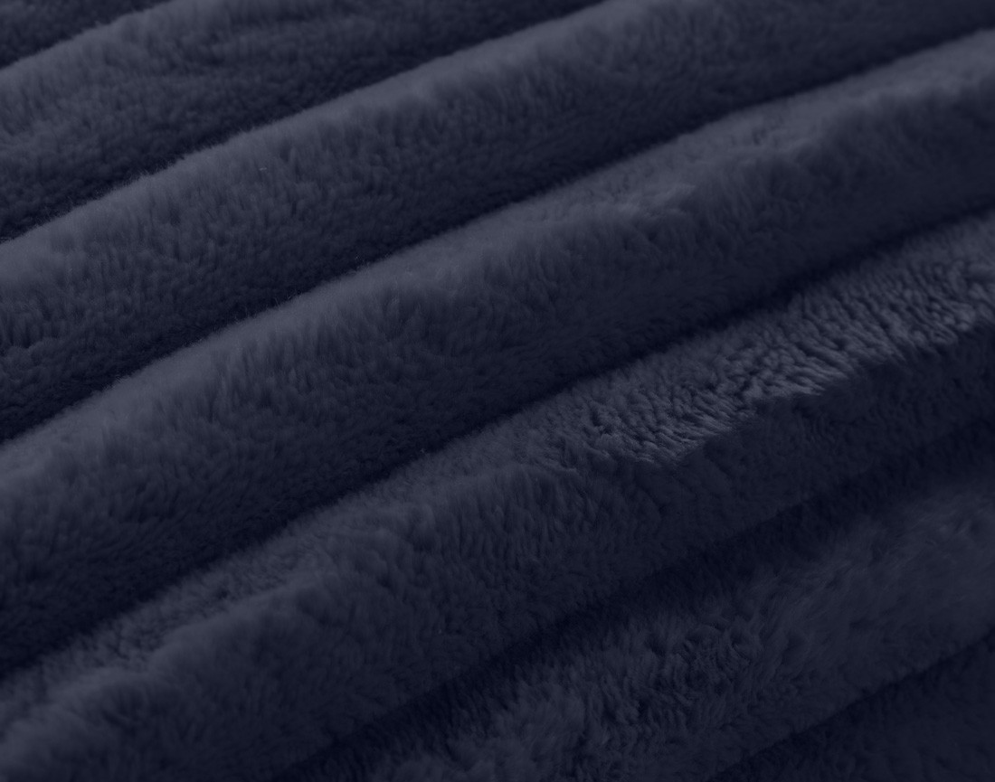 Coussin en velours côtelé grosses côtes 40x40 cm Colombine