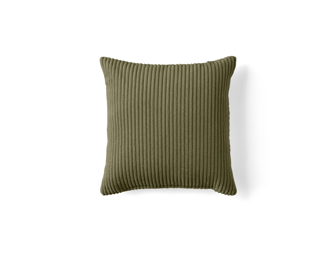 Coussin en velours côtelé 40x40 cm Colombine