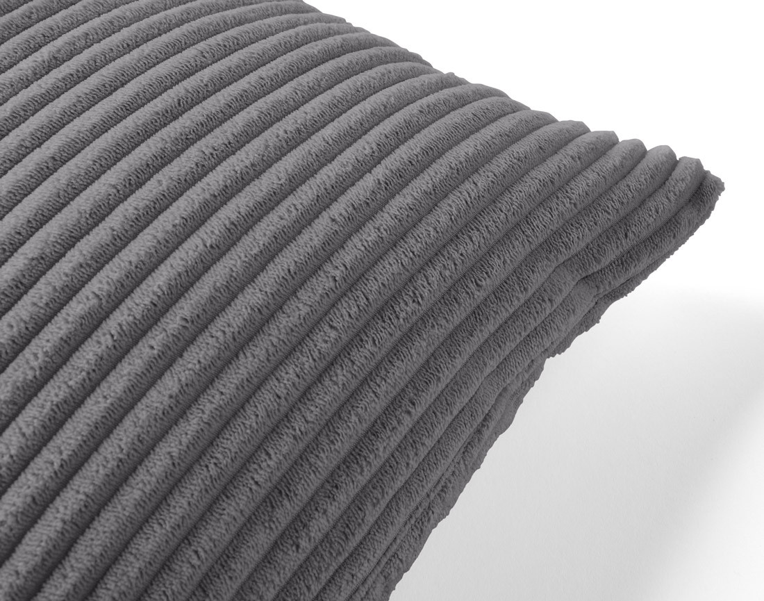 Coussin en velours côtelé 40x40 cm Colombine