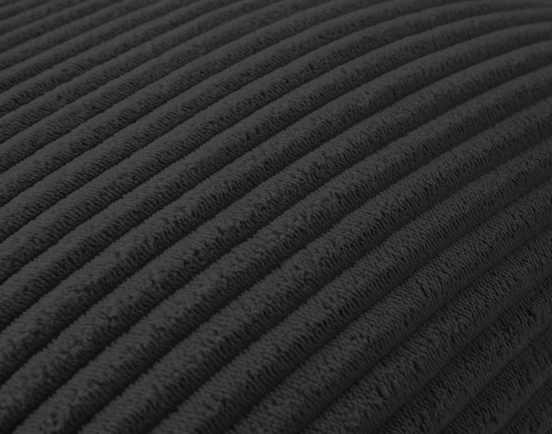 Coussin en velours côtelé 40x40 cm Colombine