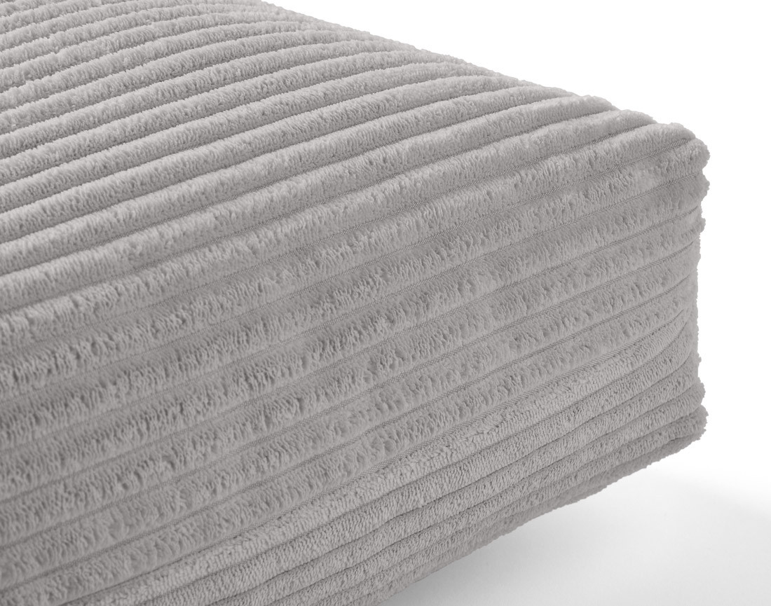 Coussin en velours côtelé 54x54 cm Colombine