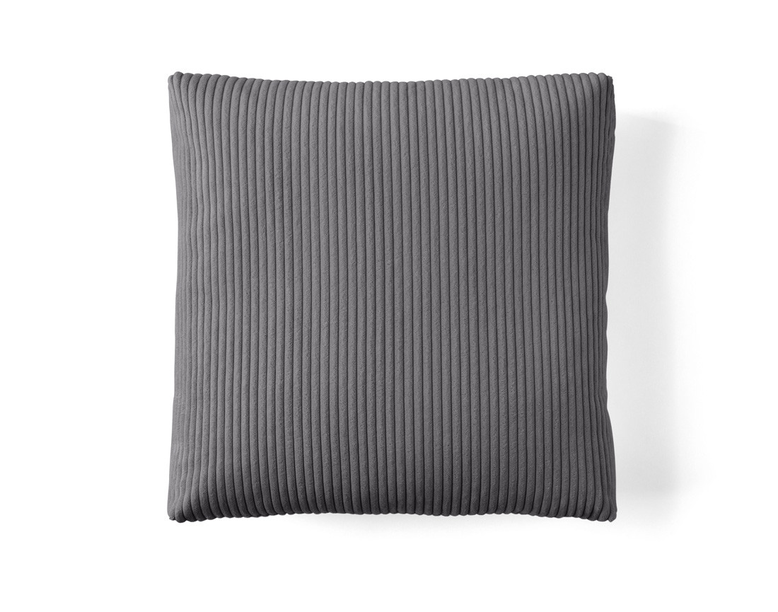 Coussin en velours côtelé 54x54 cm Colombine