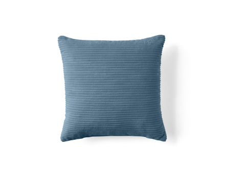 Coussin en velours côtelé...