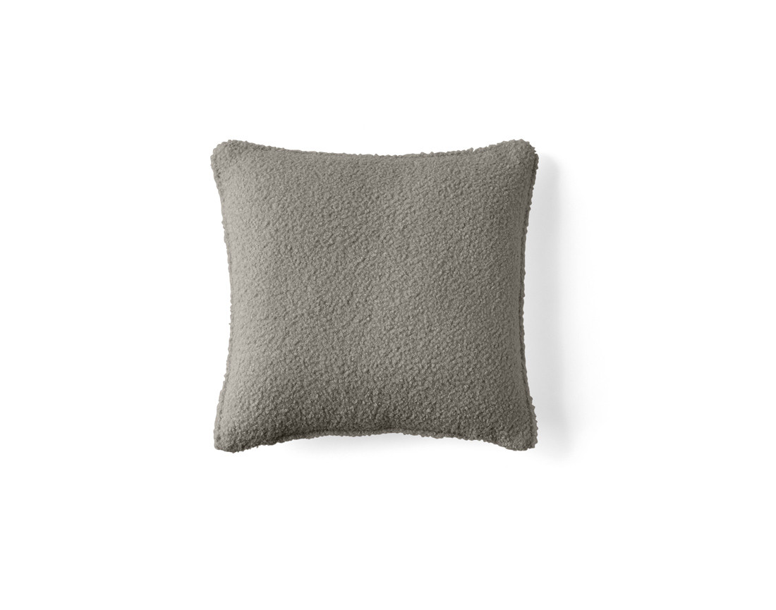 Coussin en tissu bouclette 40x40 cm Topaze
