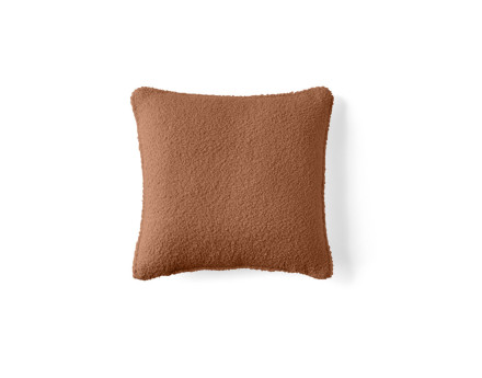 Coussin en tissu bouclette 40x40 cm Topaze