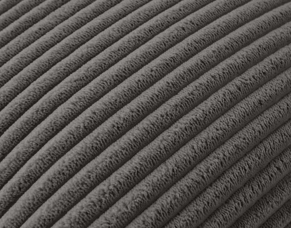 Coussin en velours côtelé 40x40 cm Topaze