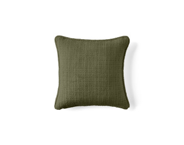 Coussin en velours texturé...