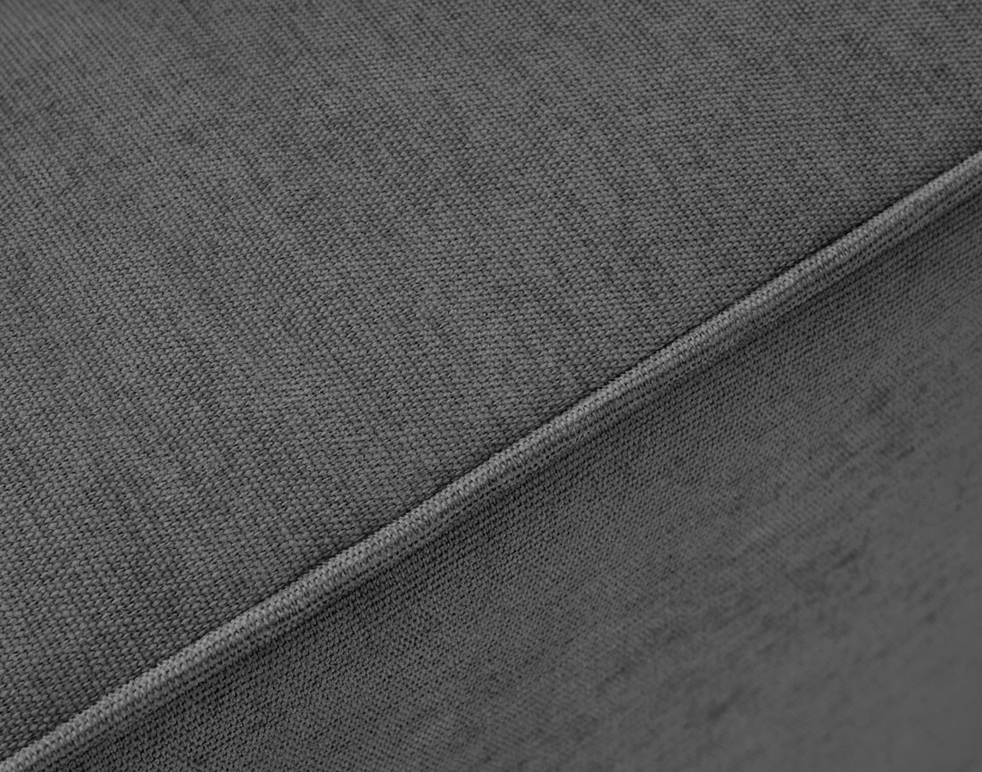 Canapé 3 places - convertible avec coffre - en tissu - Topaze