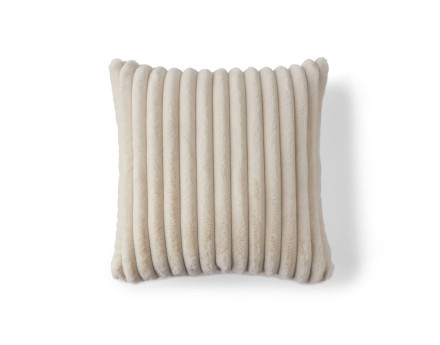 Coussin en fausse fourrure...