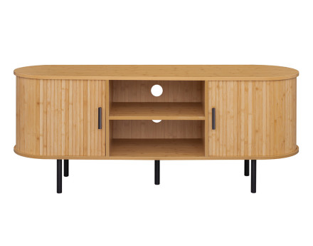 Meuble TV bambou 140 cm Kofu
