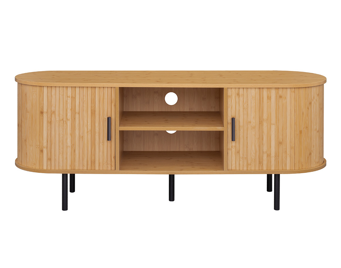 Meuble TV bambou 140 cm Kofu