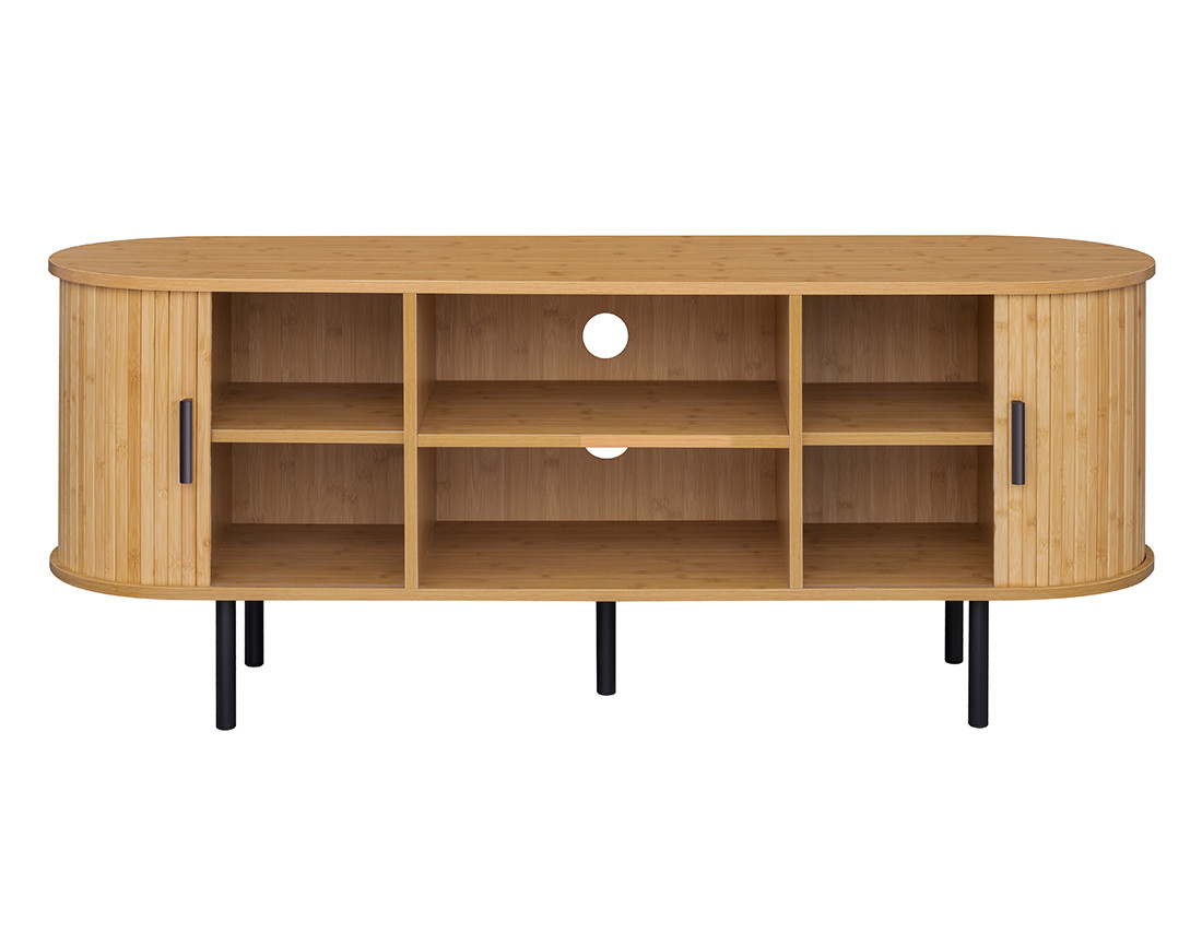 Meuble TV bambou 140 cm Kofu
