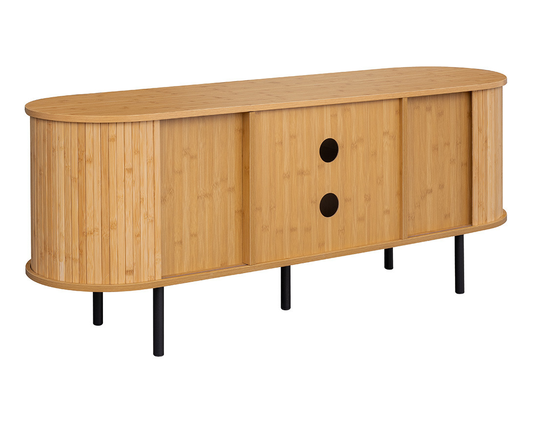 Meuble TV bambou 140 cm Kofu