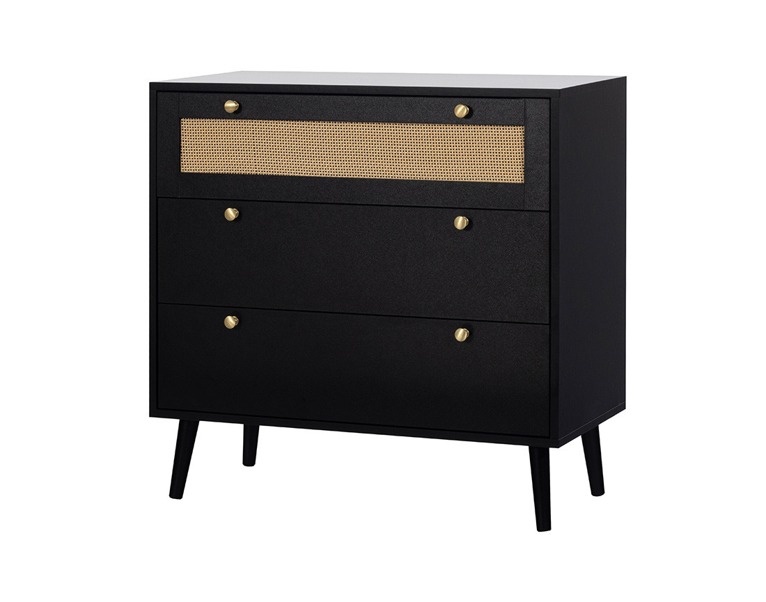 Commode noir 80 cm Goto