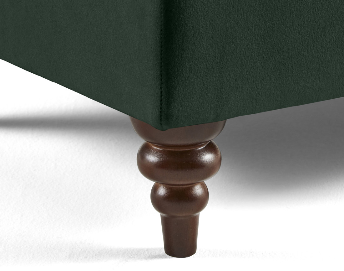 Fauteuil en velours Flamingo