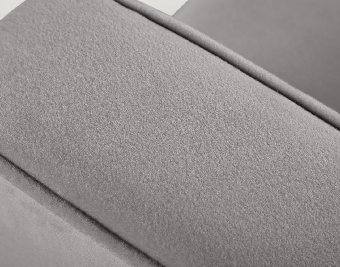 Fauteuil en velours Flamingo