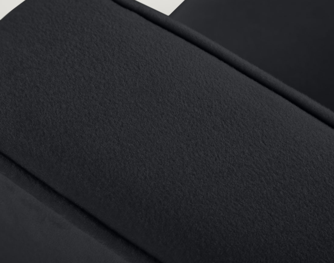 Fauteuil en velours Flamingo