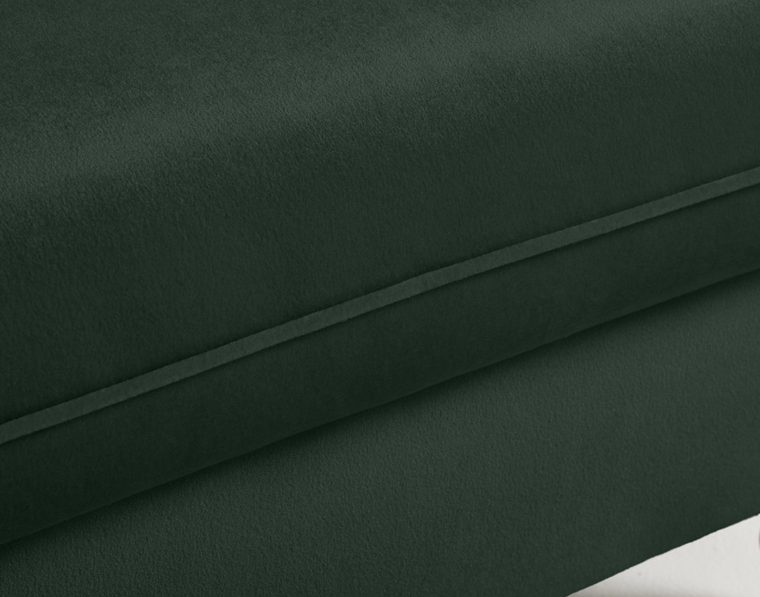 Pouf en velours Flamingo