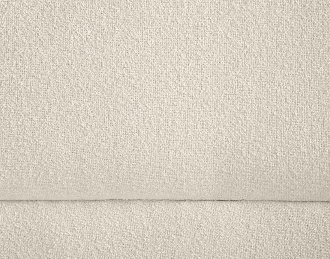 Pouf pieds hauts en tissu Charlie