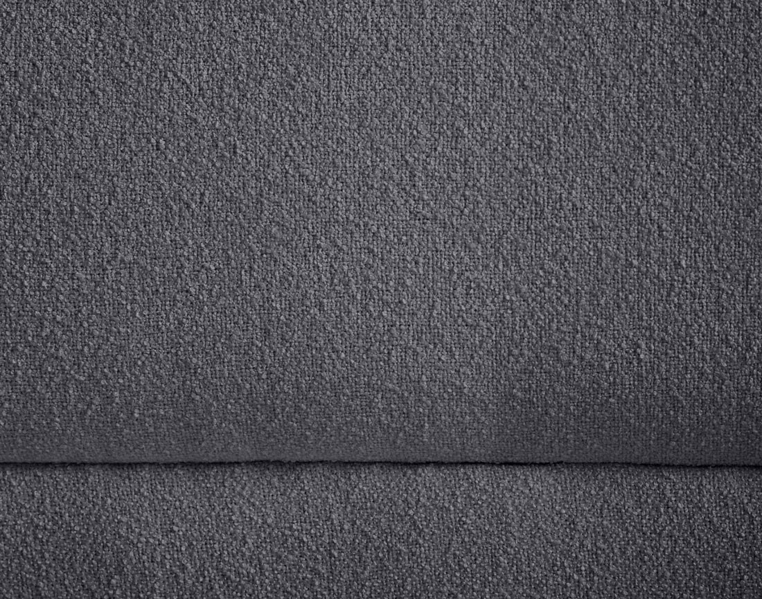 Pouf pieds hauts en tissu Charlie