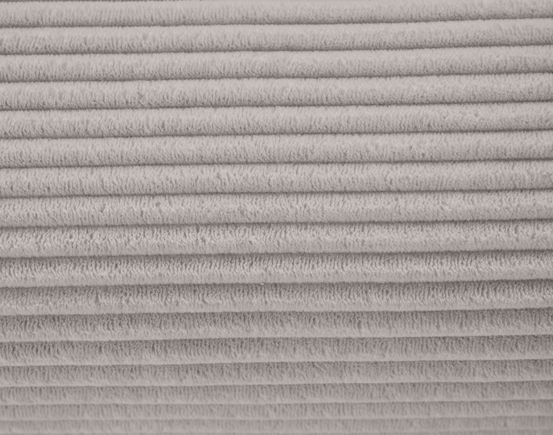 Lit coffre 140x190 cm en velours côtelé sommier inclus Onyx