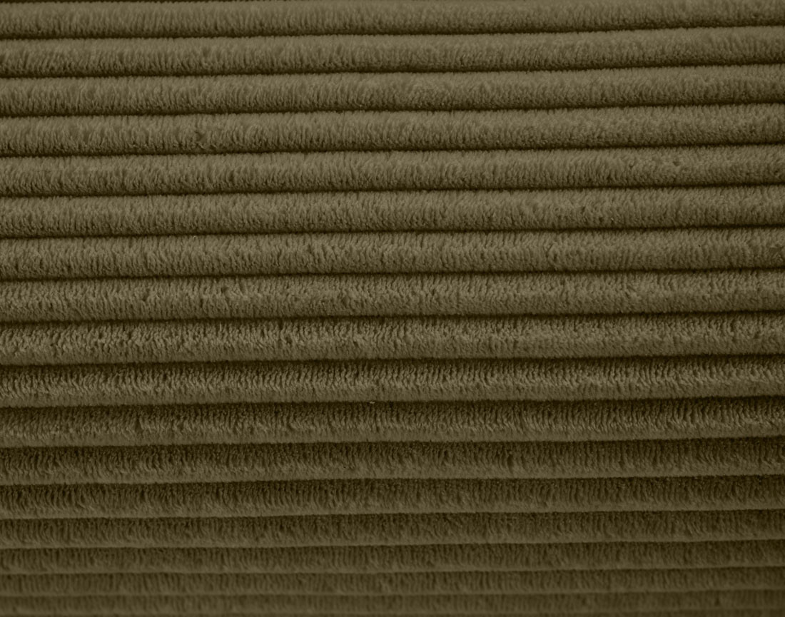 Lit coffre 140x190 cm en velours côtelé sommier inclus Onyx