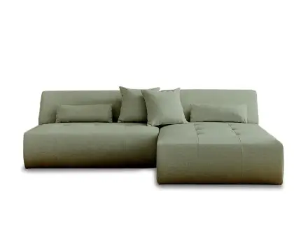 Canapé d'angle réversible modulable 4 places - en tissu - Onyx