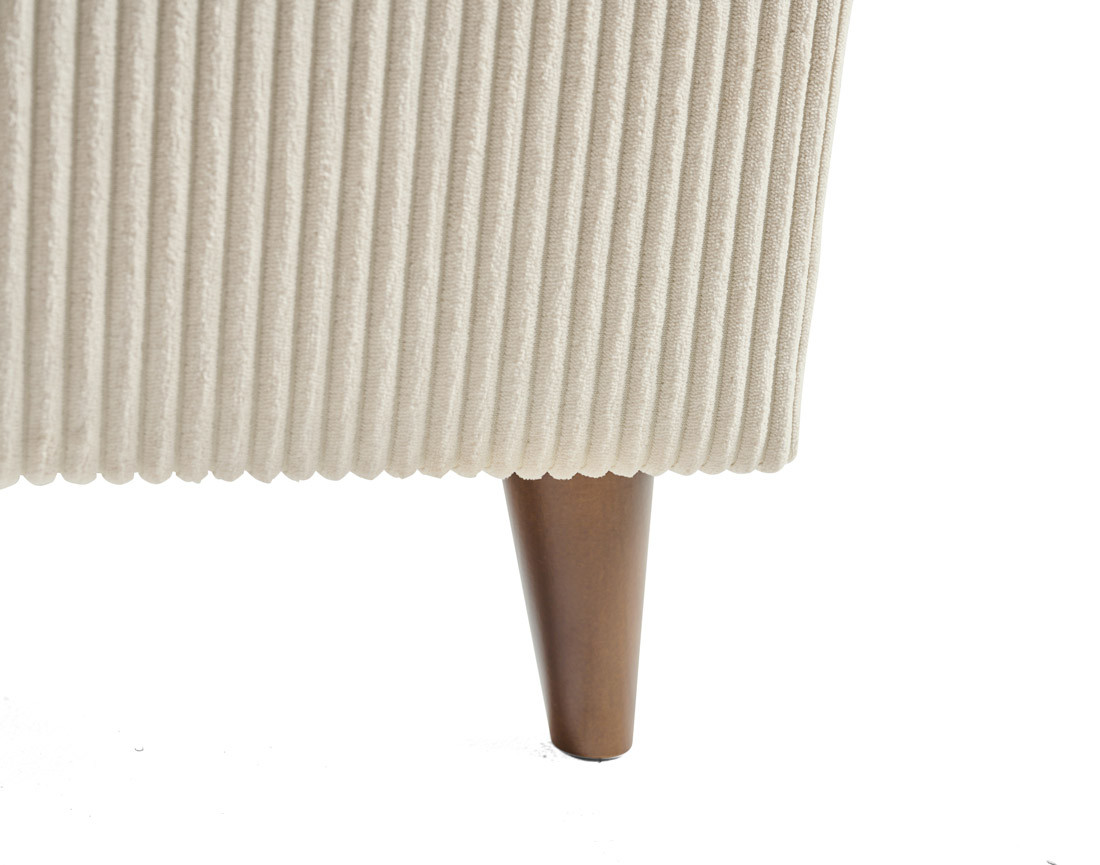 Cadre de lit 160x200 cm en velours côtelé Botticelli