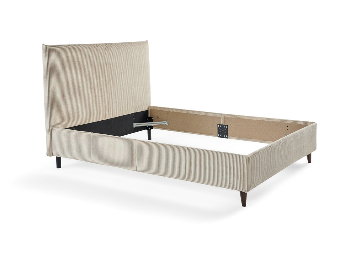 Cadre de lit 160x200 cm en velours côtelé Botticelli