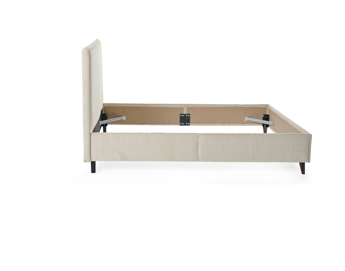 Cadre de lit 160x200 cm en velours côtelé Botticelli