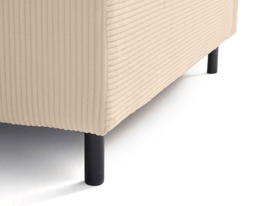 Edinburg - module d'assise sans accoudoirs - en velours côtelé Lisa Design