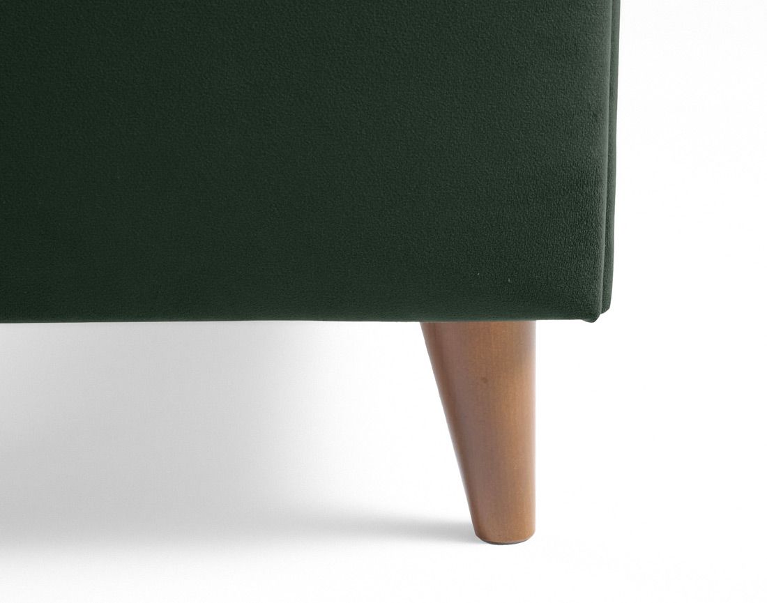 Dali - cadre de lit - 140x190 - en velours Bestmobilier