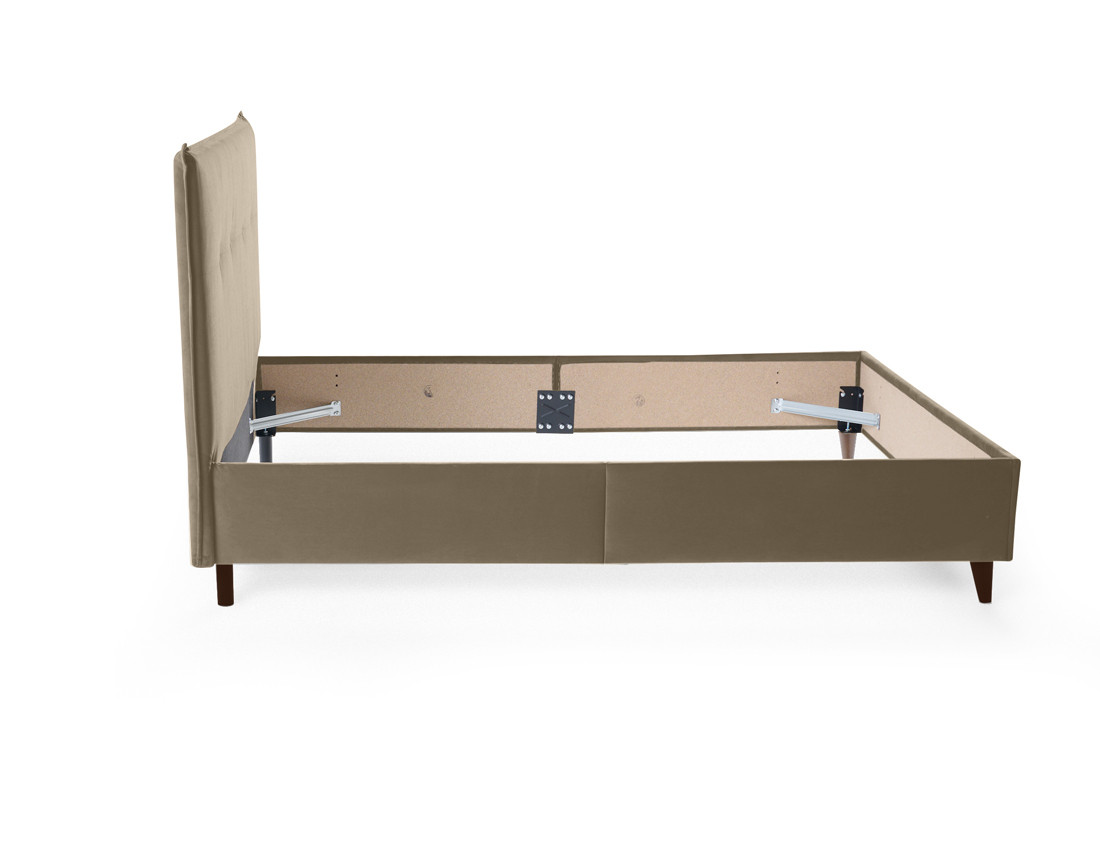 Cadre de lit 160x200 cm en velours Dali