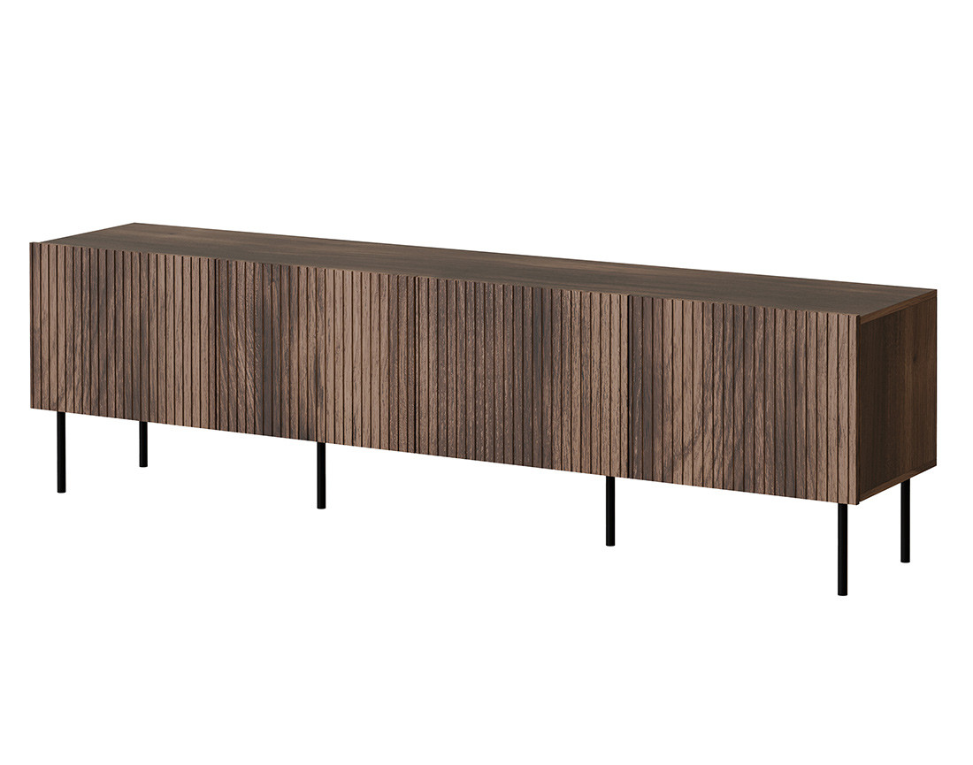 Meuble TV bois 4 portes  200 cm Franco