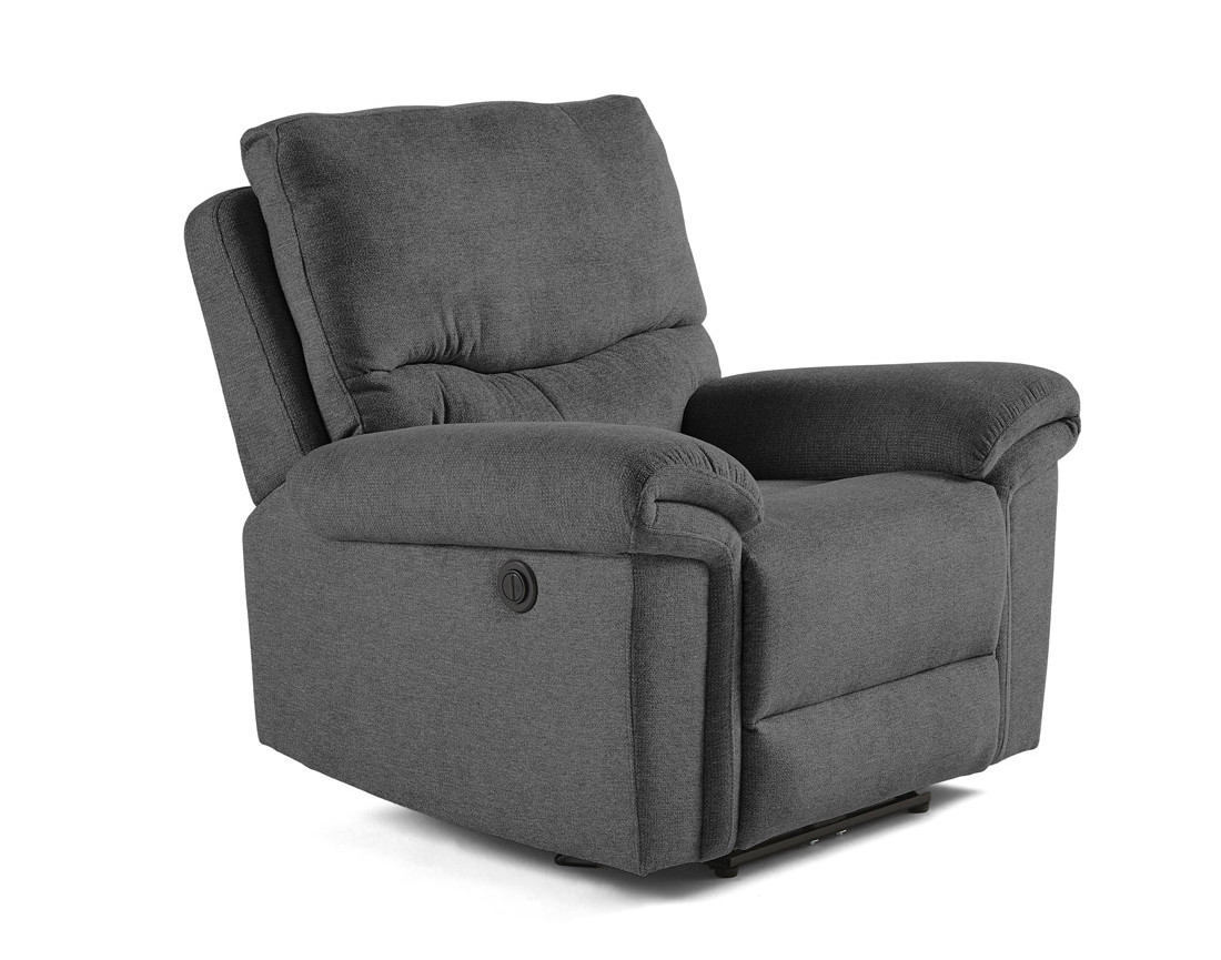 Fauteuil relax électrique en tissu Jasmin