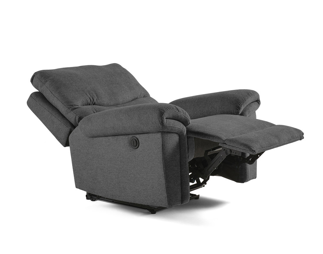 Fauteuil relax électrique en tissu Jasmin