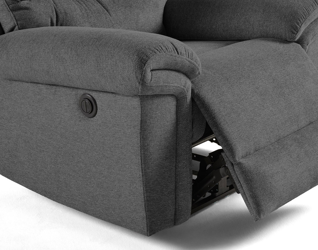 Fauteuil relax électrique en tissu Jasmin