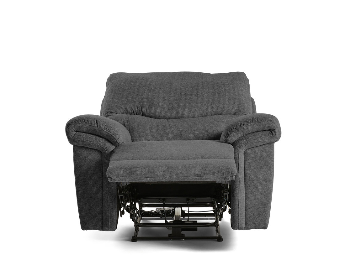 Fauteuil relax électrique en tissu Jasmin