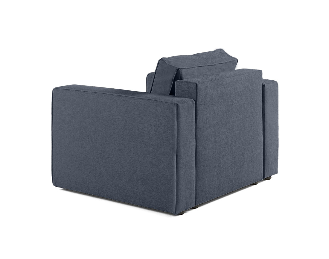 Fauteuil en tissu Topaze