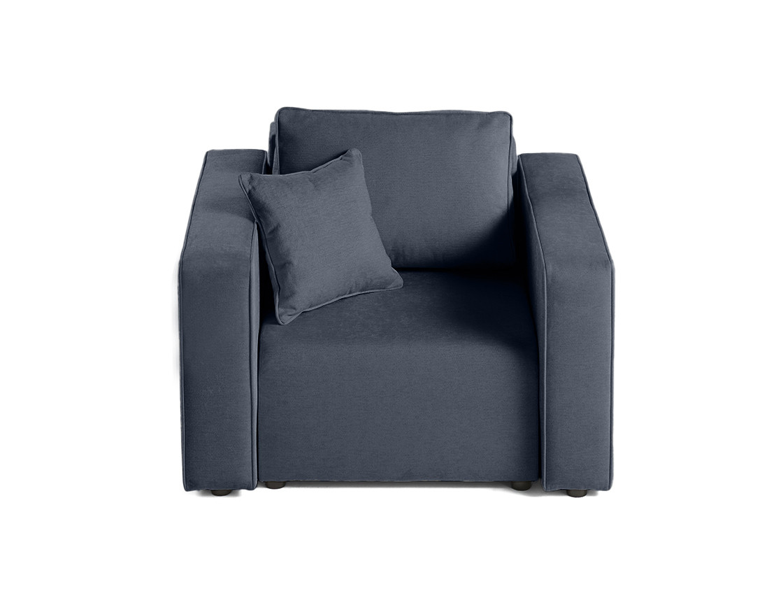 Fauteuil en tissu Topaze