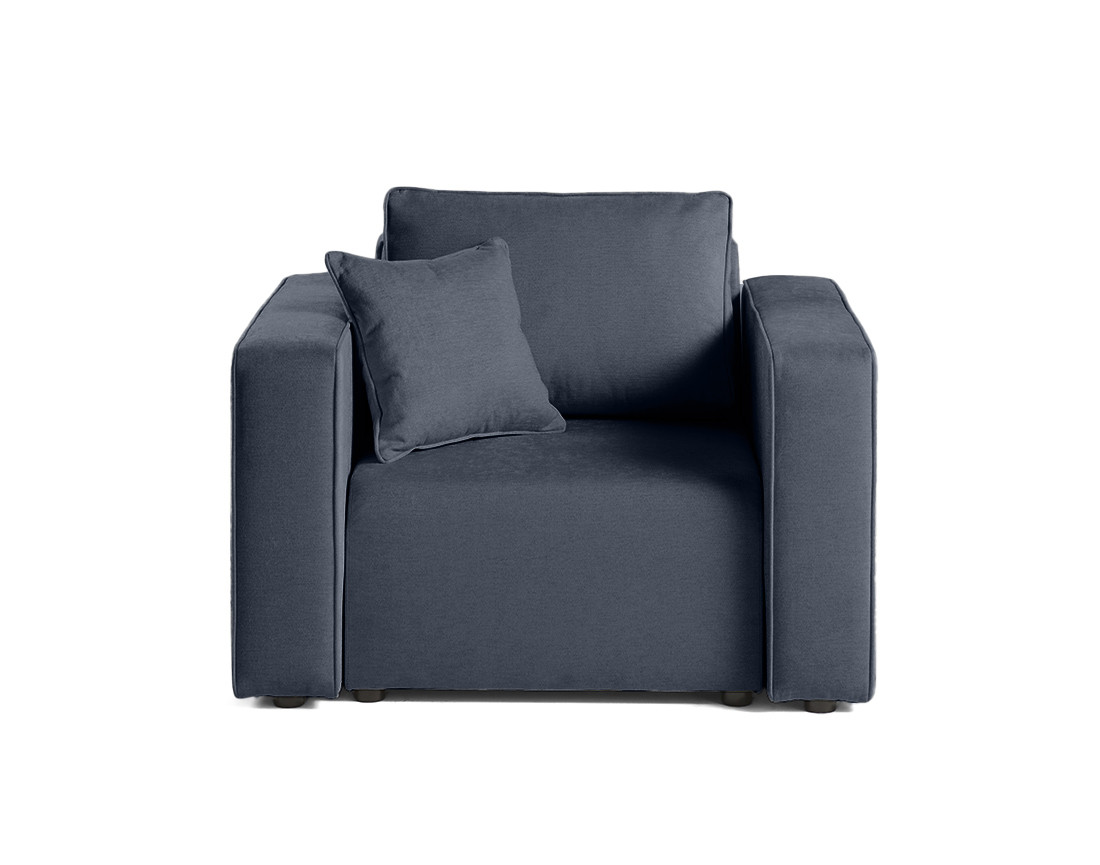 Fauteuil en tissu Topaze