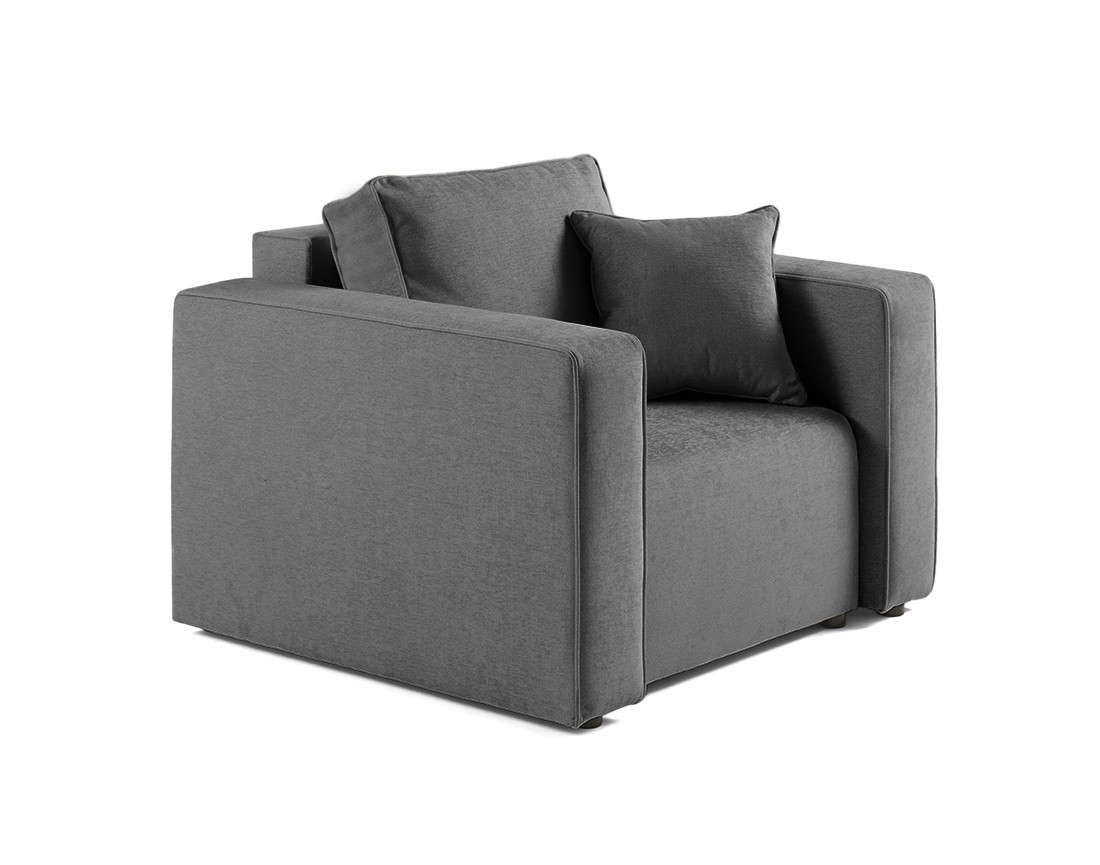 Fauteuil en tissu Topaze