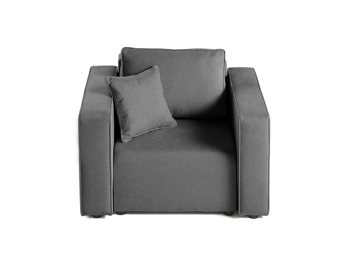 Fauteuil en tissu Topaze