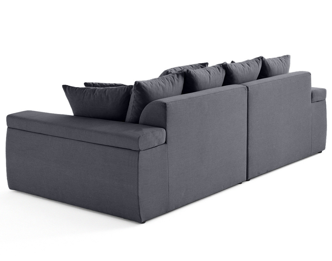 Canapé 4 places - assise profonde - en tissu Sergio