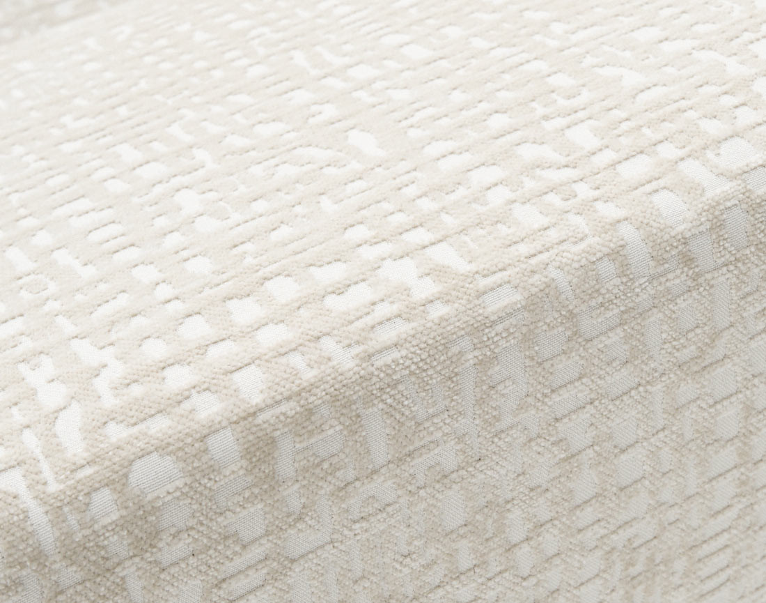 Banquette 3 places convertible en tissu velours relief Brescia