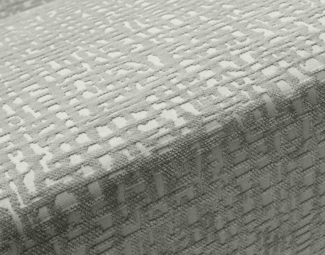 Banquette 3 places convertible en tissu velours relief Brescia