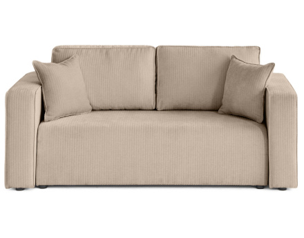 Canapé droit 2 places en...